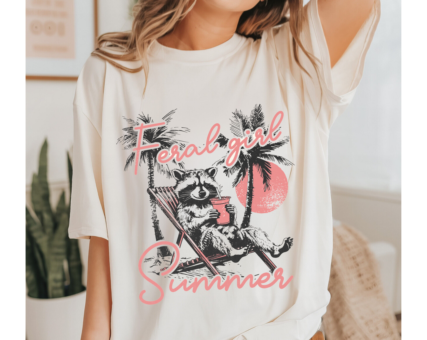 FERAL GIRL SUMMER tee