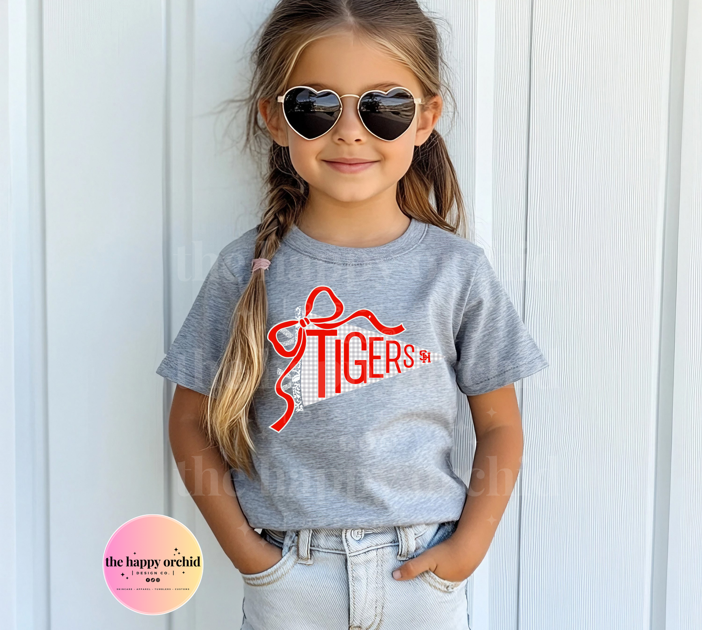 (NEW) Youth TIGERS Pendant Flag Top