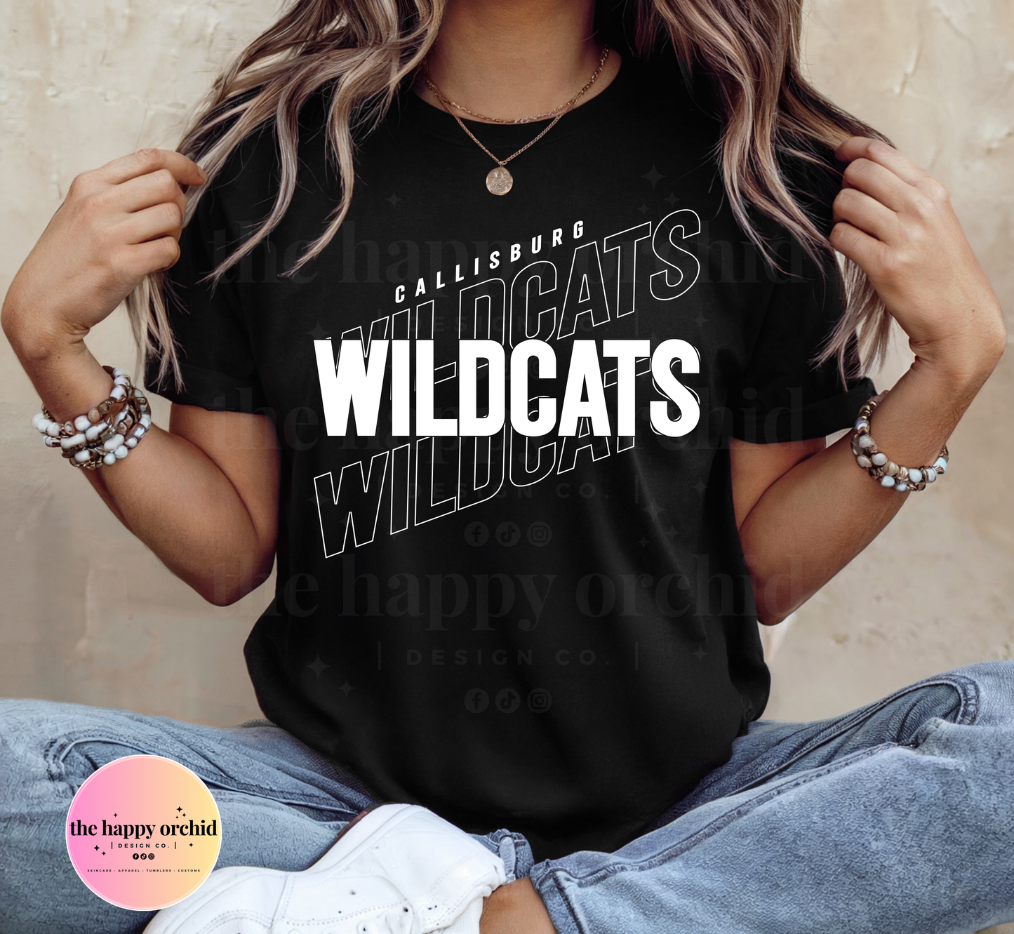 NEW CALLISBURG WILDCATS tee