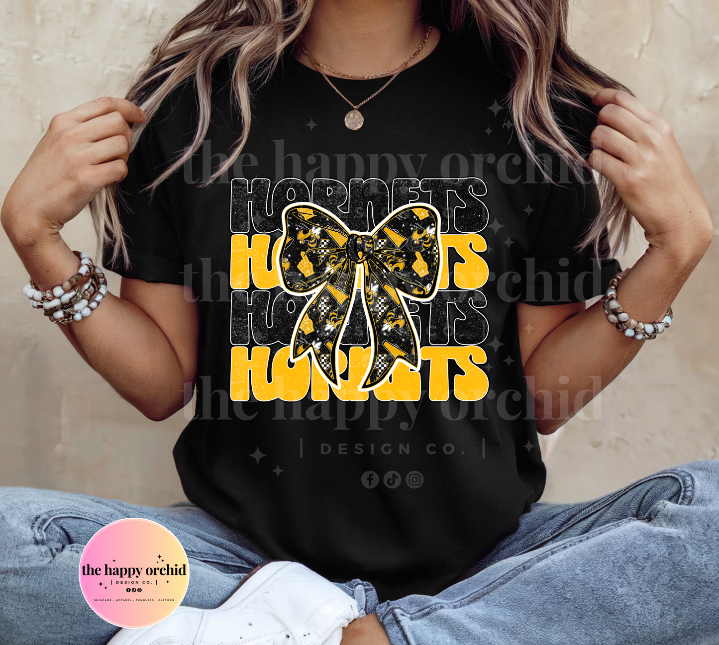 (NEW) HORNETS BOW Top