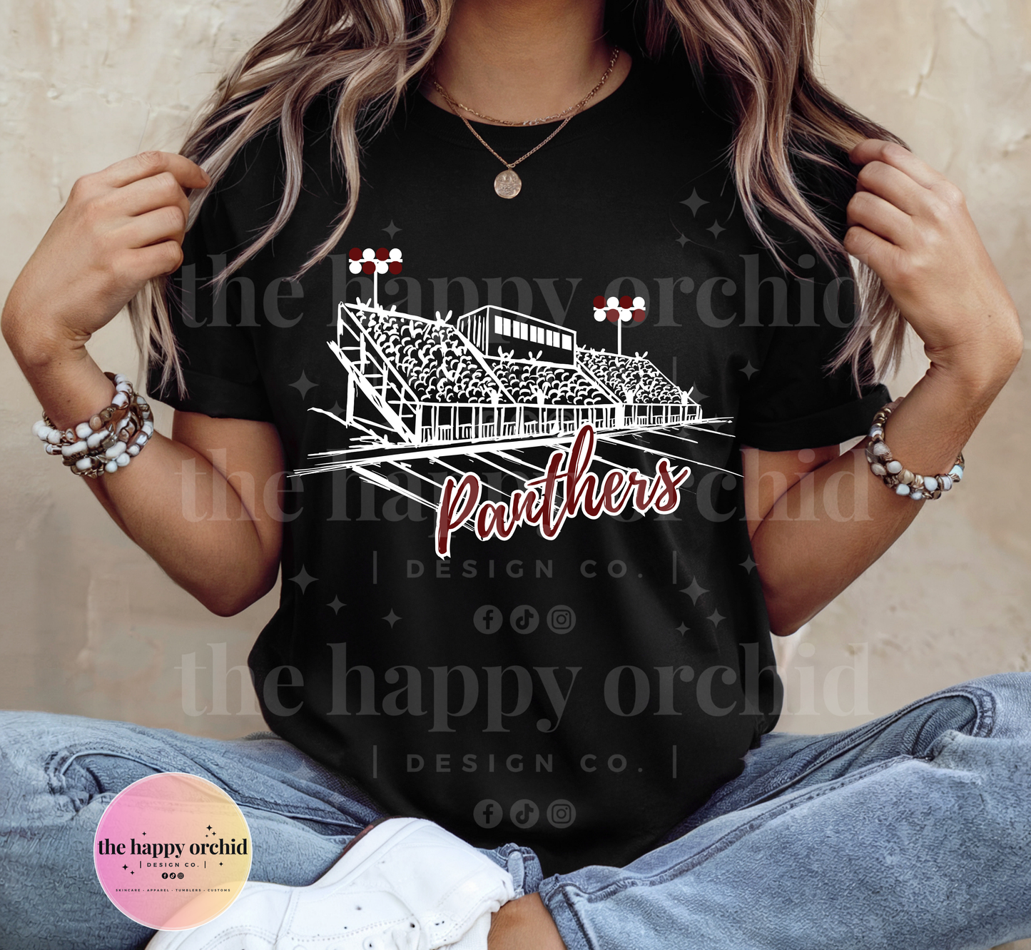 (NEW) SAINT JO PANTHERS Bleachers Top
