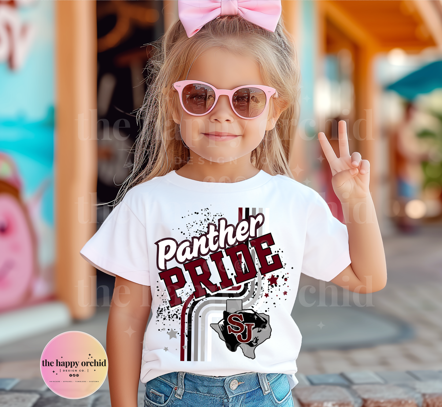 (NEW) Youth PANTHER PRIDE Top