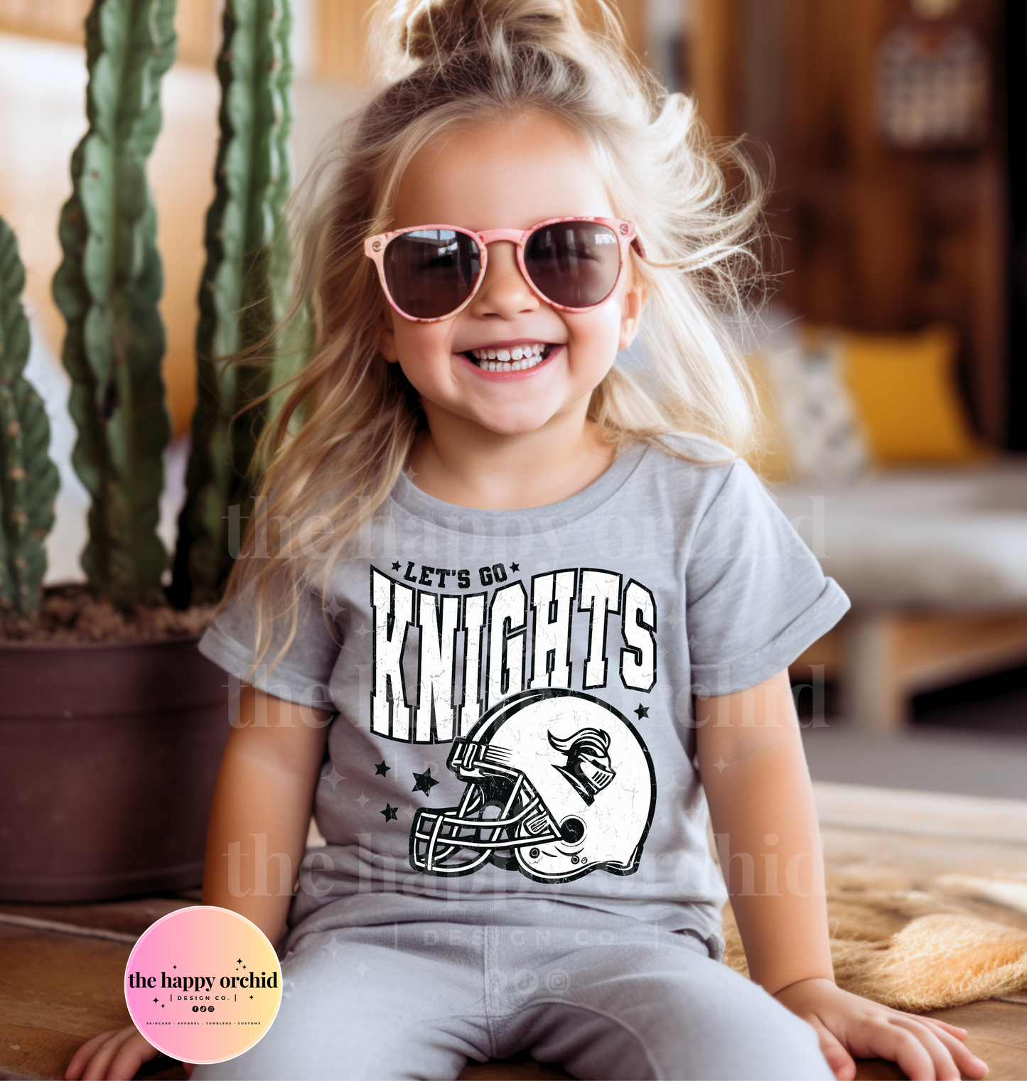 (NEW) Youth LET'S GO KNIGHTS Top