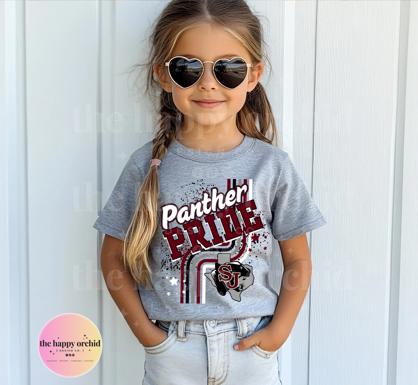 (NEW) Youth PANTHER PRIDE Top