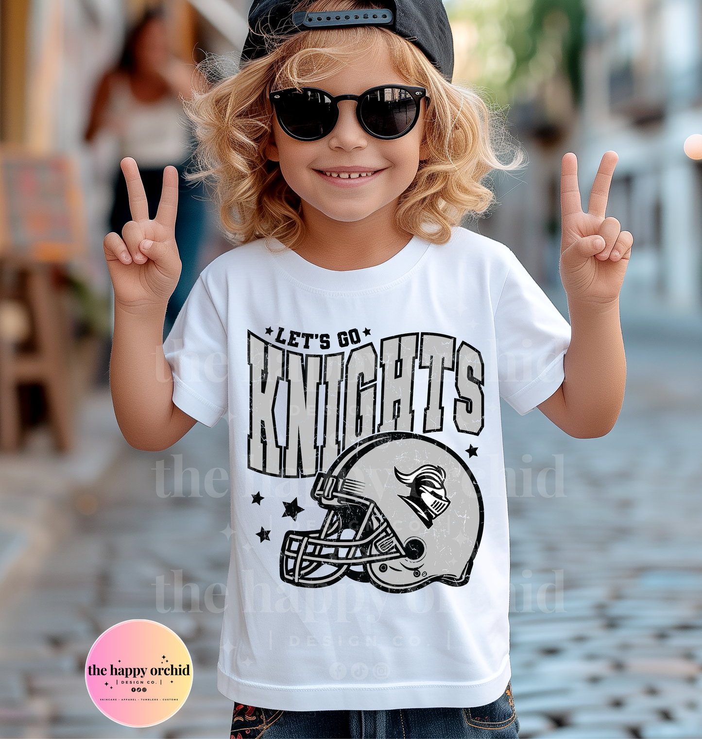 (NEW) Youth LET'S GO KNIGHTS Top