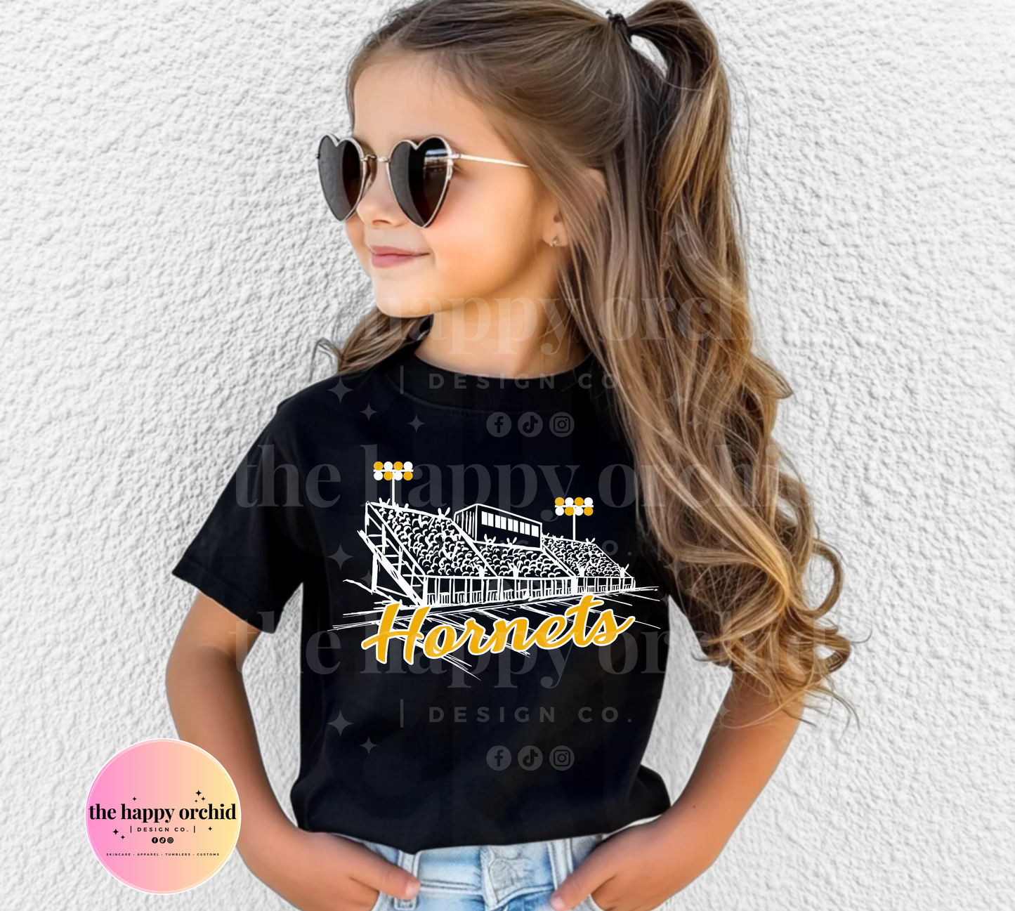 (NEW) Youth HORNETS BLEACHERS Top