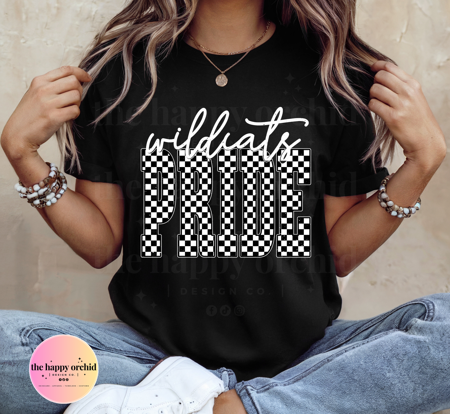 NEW CALLISBURG PRIDE Checkered tee