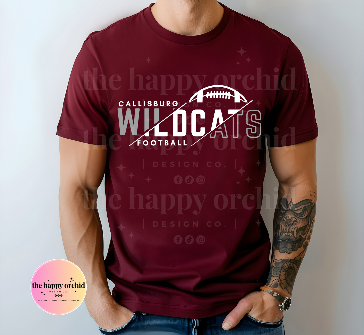 (NEW) CALLISBURG WILDCATS FOOTBALL top