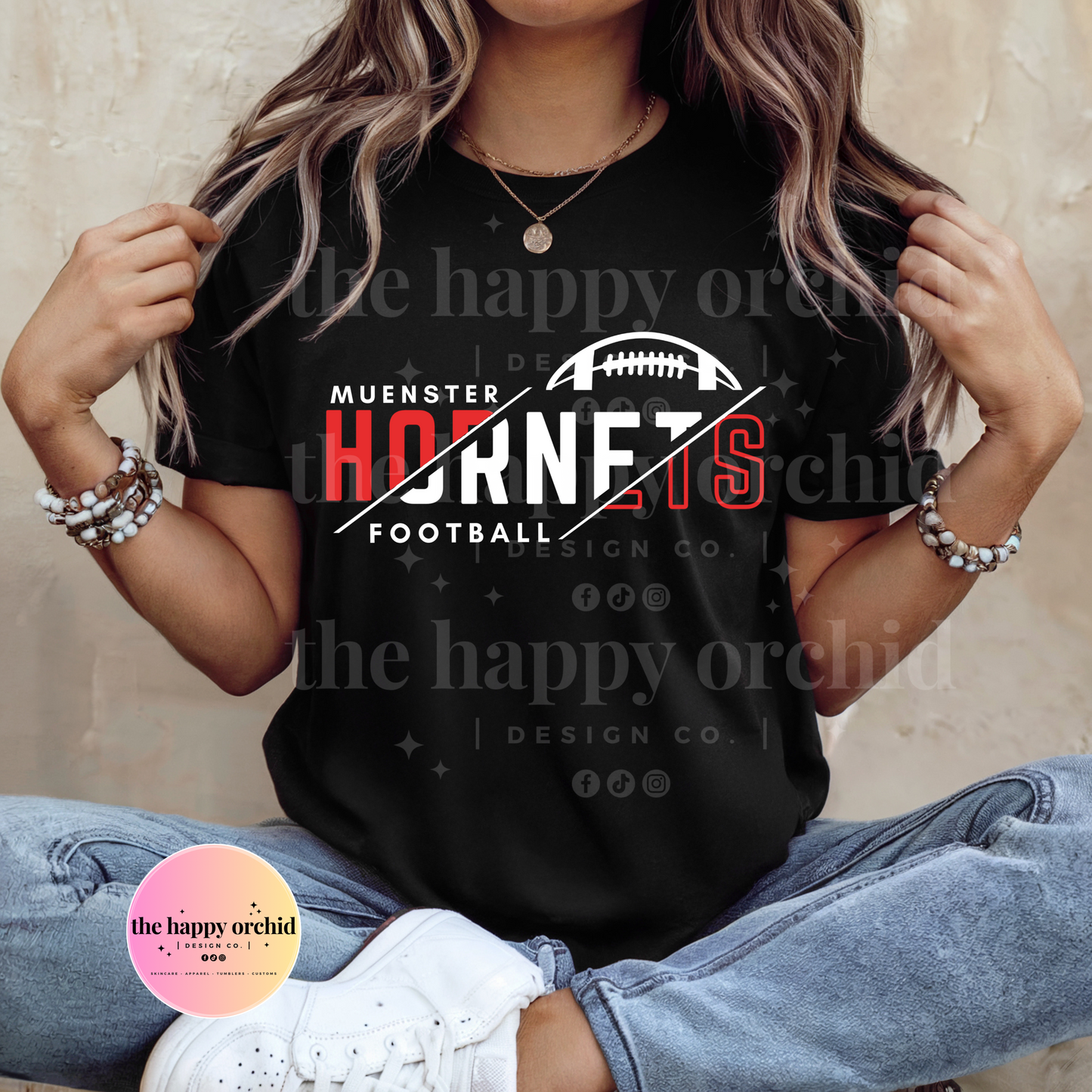 (NEW) MUENSTER HORNETS FOOTBALL top