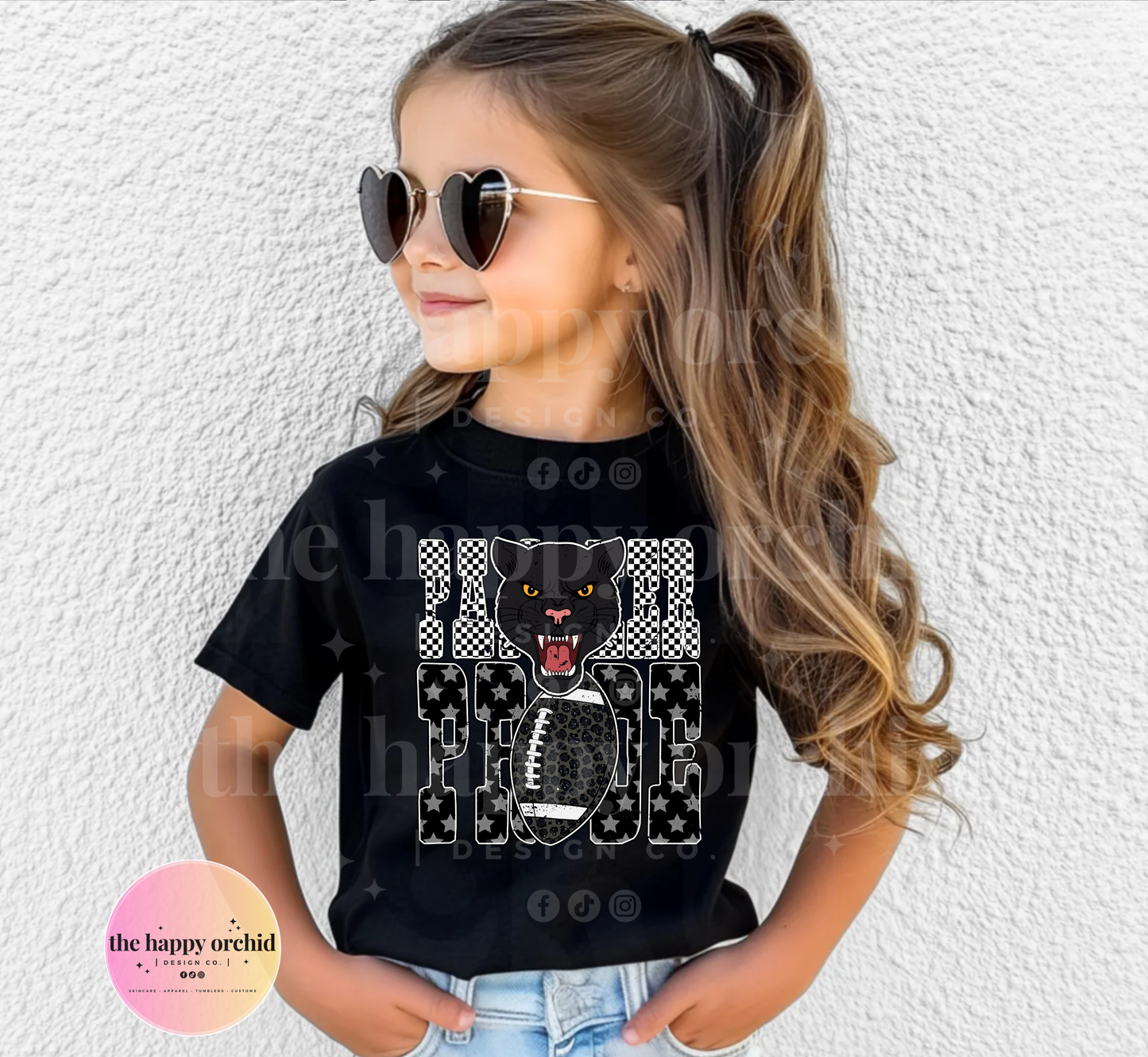 (NEW) Youth PANTHER PRIDE Top