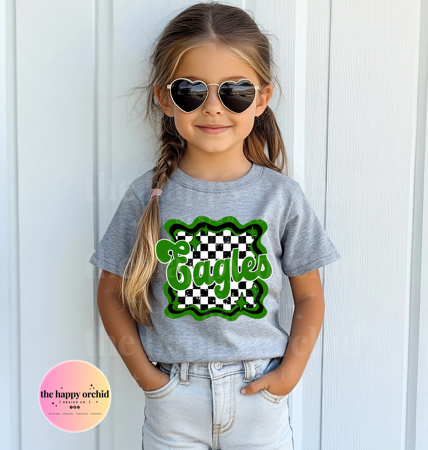 (NEW) Youth RETRO EAGLES Top