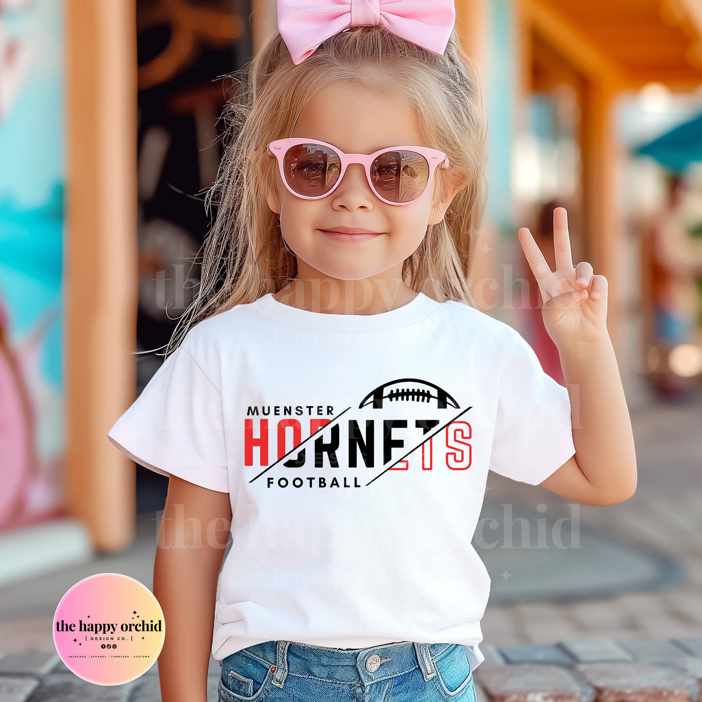 (NEW) Youth MUENSTER HORNETS Football Top