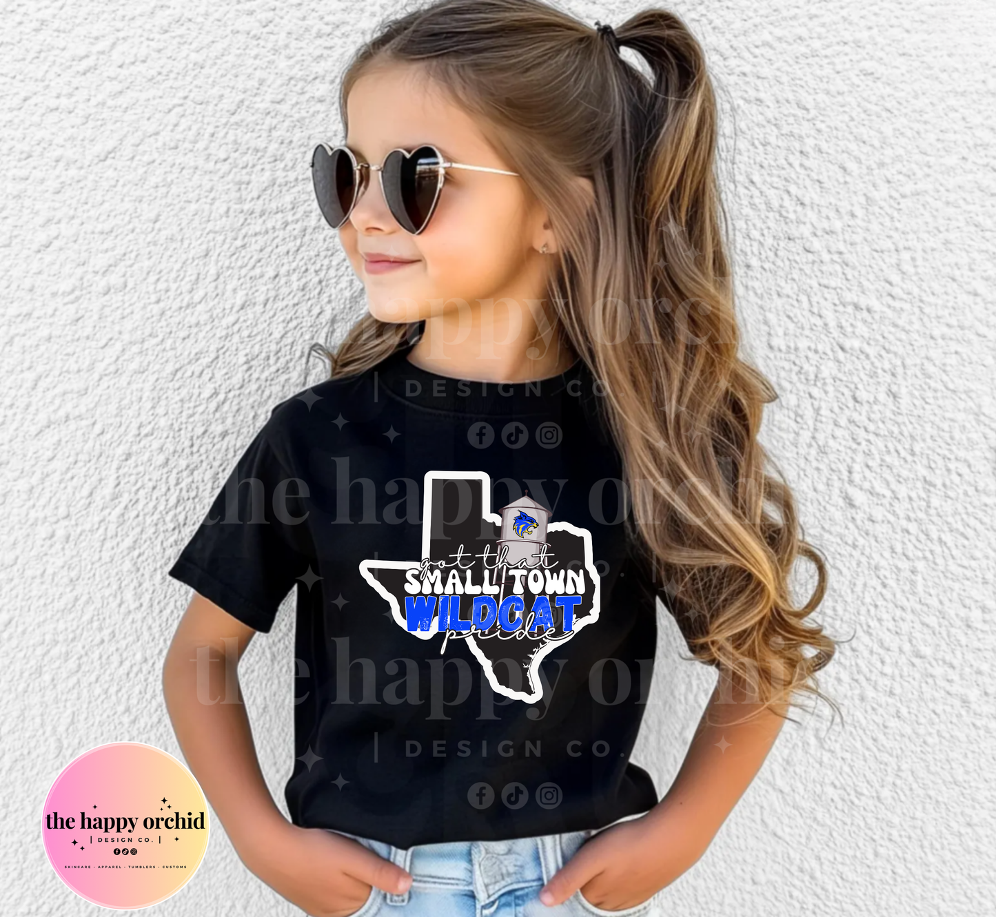 Youth SMALL TOWN WILDCAT PRIDE Top
