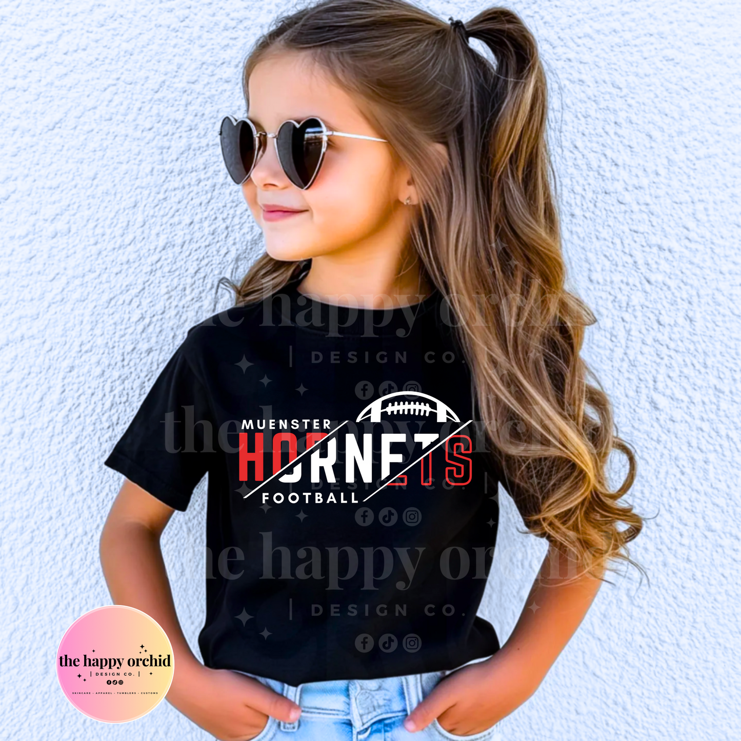(NEW) Youth MUENSTER HORNETS Football Top