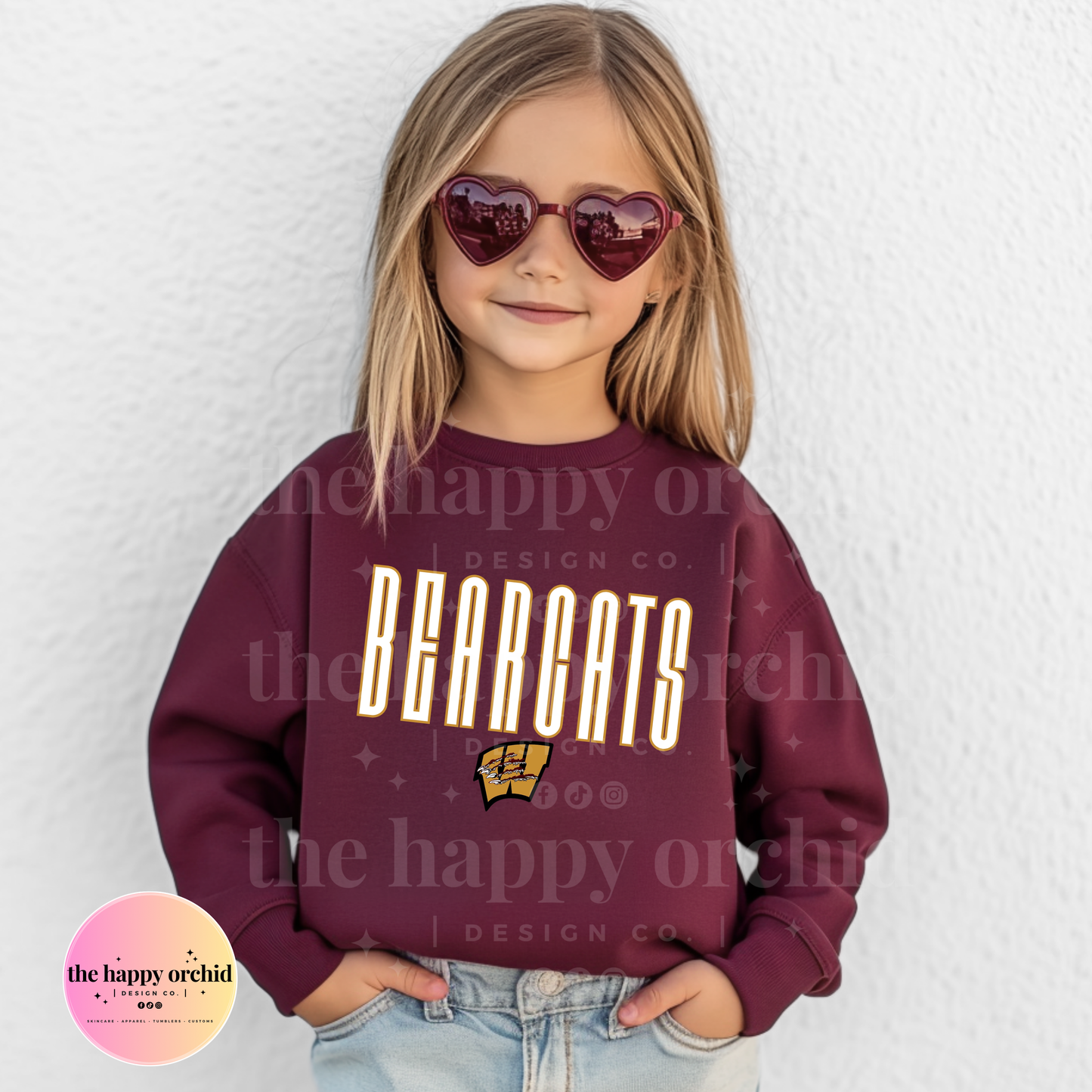 (NEW) Youth BEARCATS Logo Top