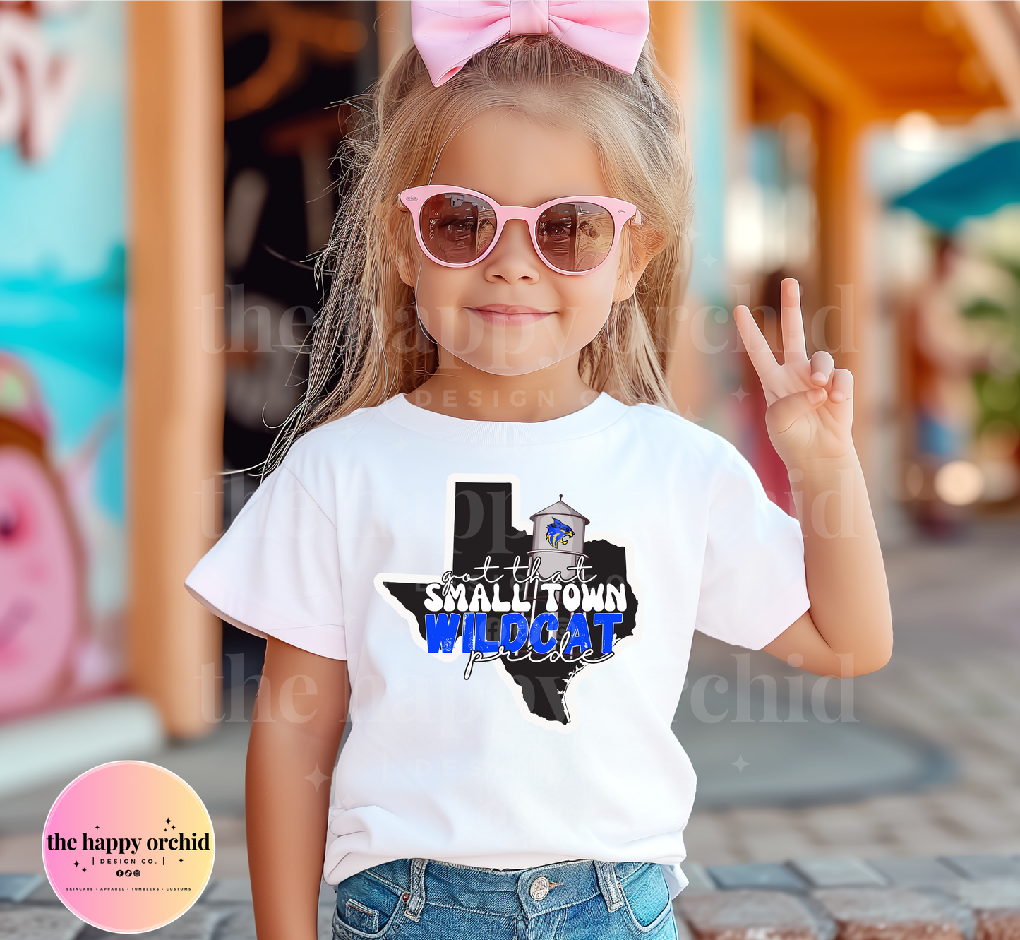 Youth SMALL TOWN WILDCAT PRIDE Top