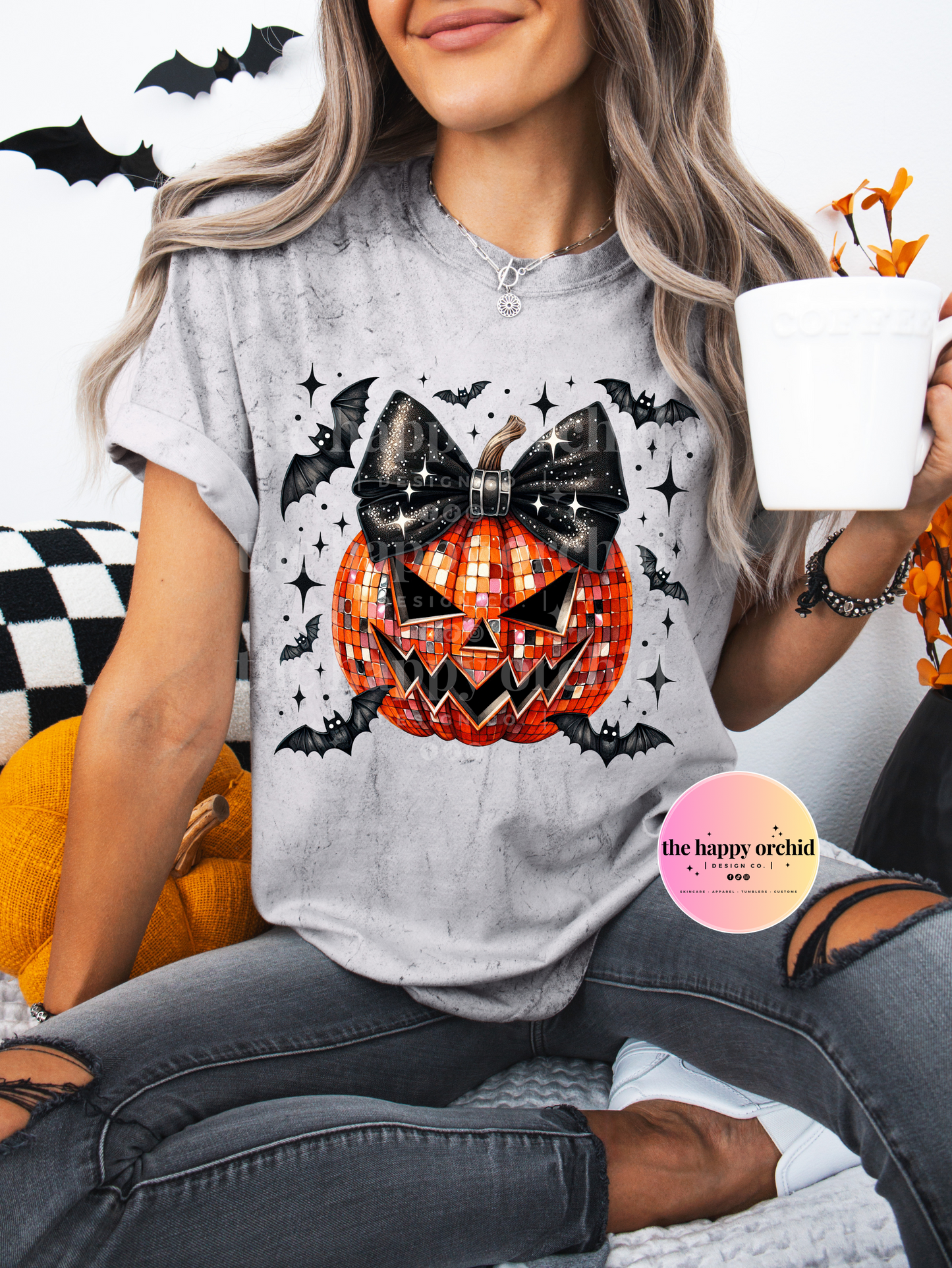 DISCO JACK-O-LANTERN Color Blast Top