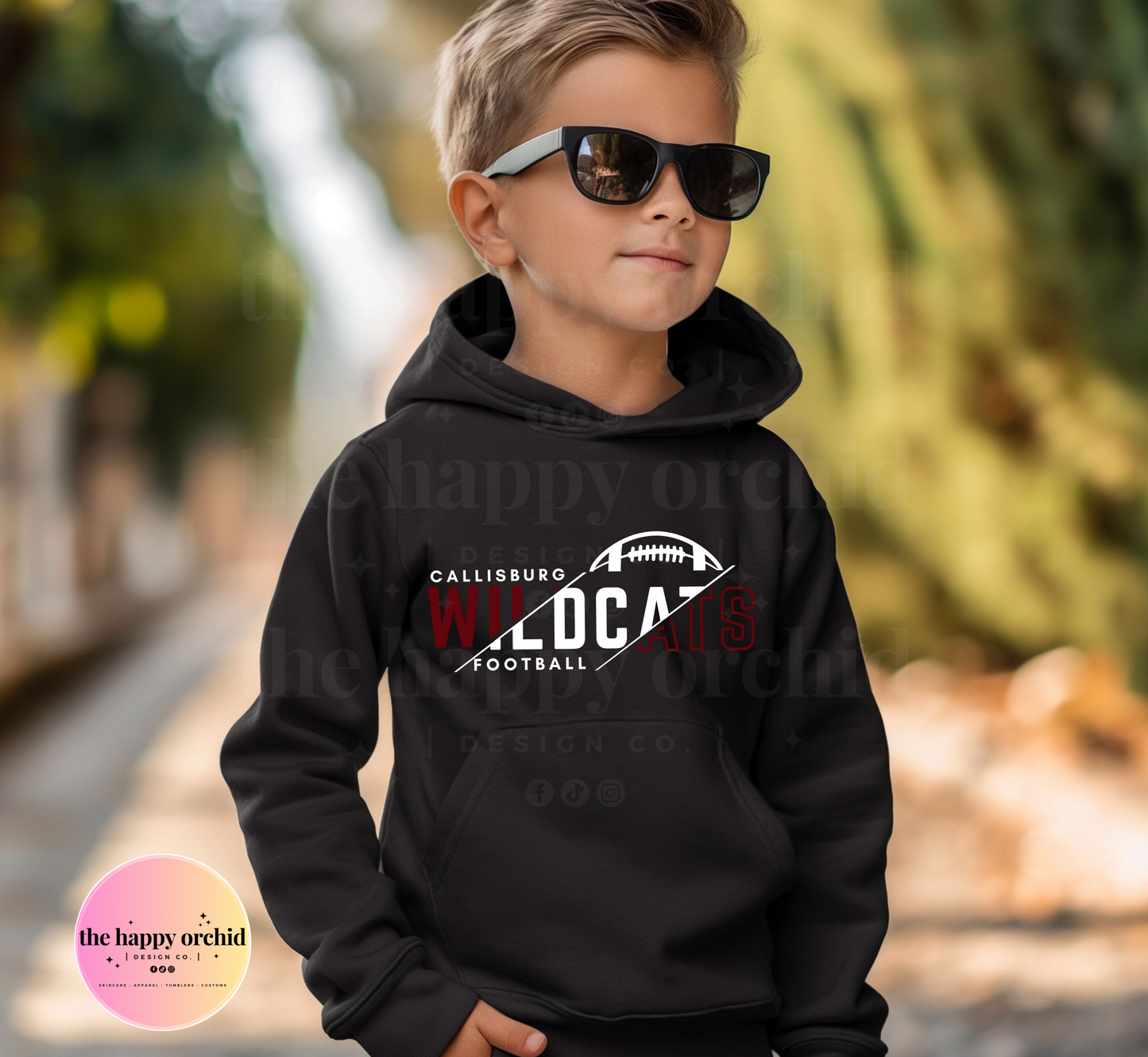 (NEW) Youth CALLISBURG WILDCATS FOOTBALL Top