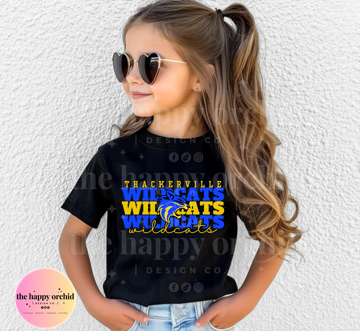 Youth THACKERVILLE WILDCATS Top