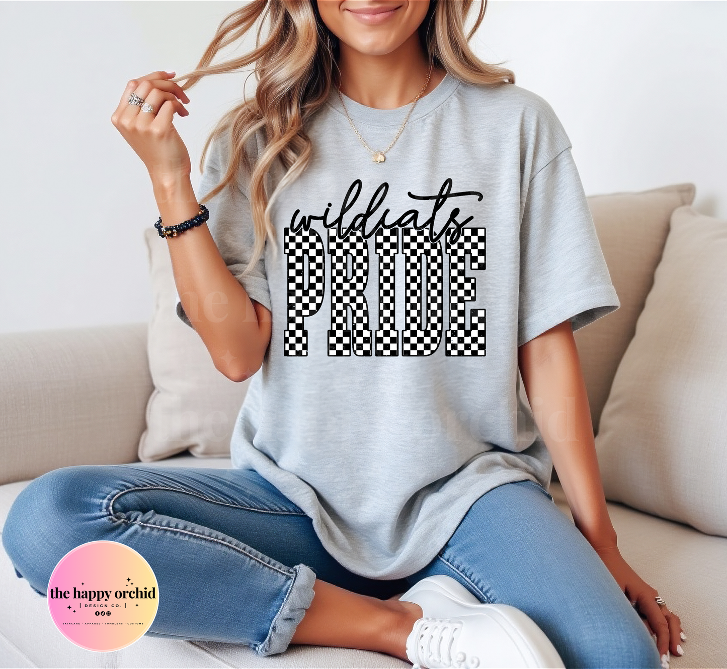 NEW CALLISBURG PRIDE Checkered tee