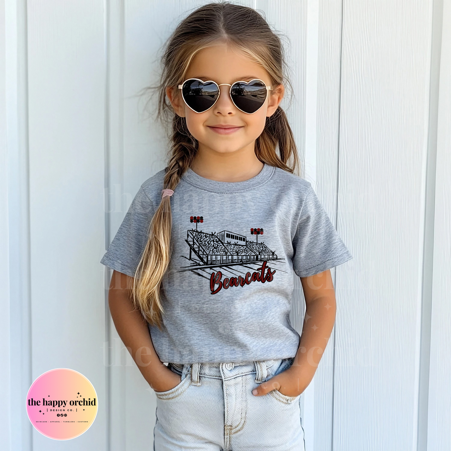 (NEW) Youth BEARCATS BLEACHERS Top