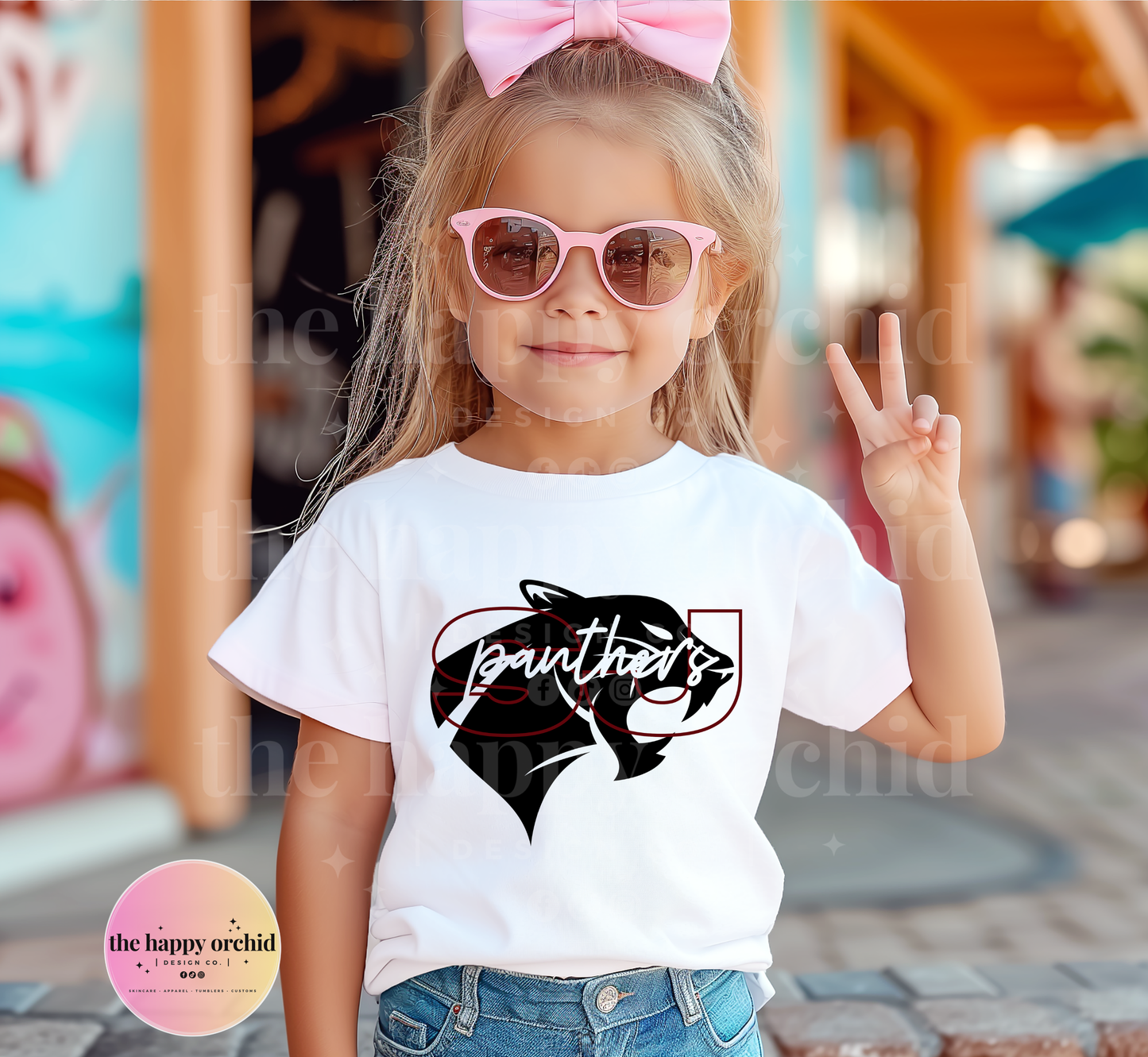 (NEW) Youth SJ PANTHERS Top