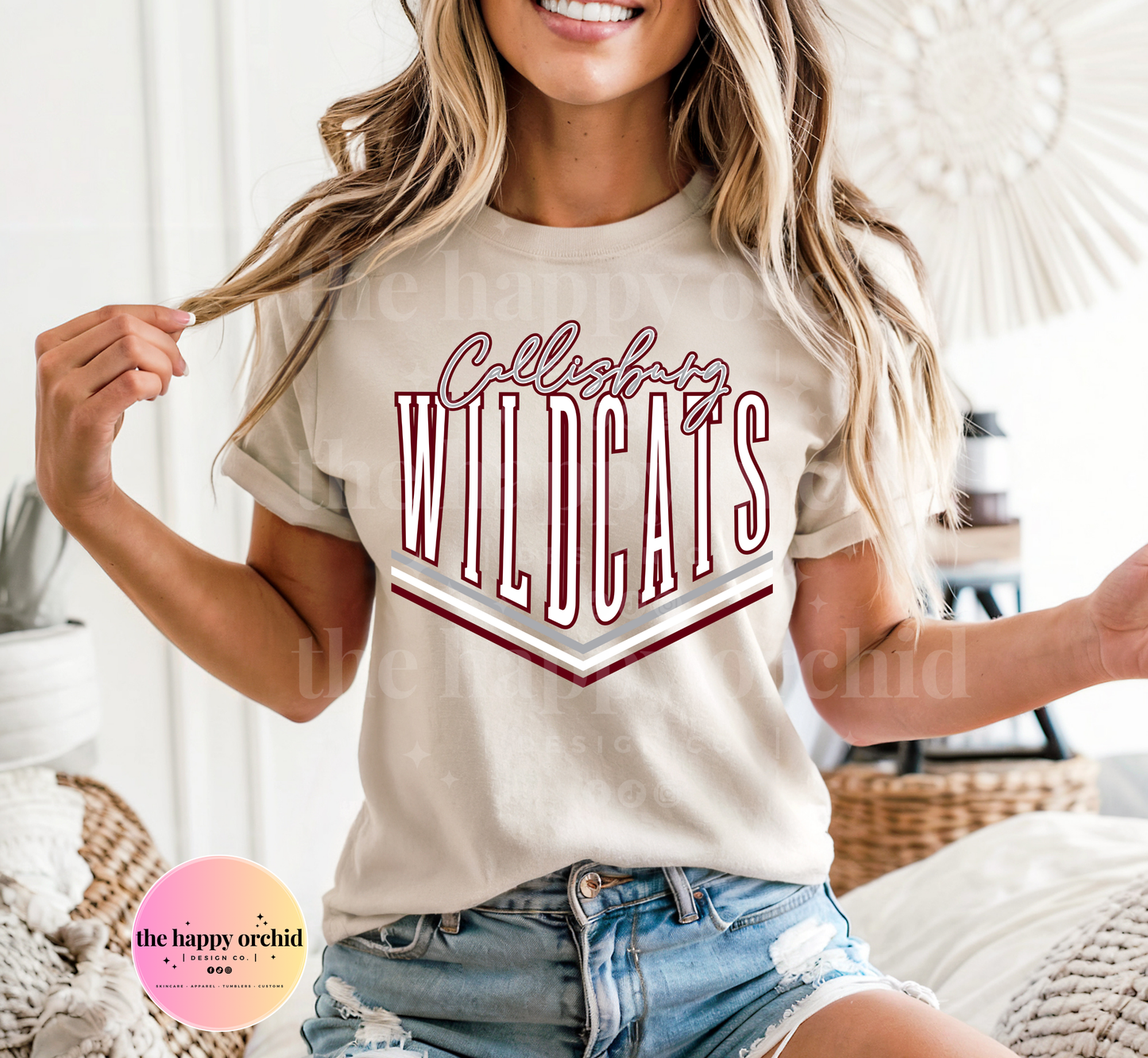 NEW CALLISBURG WILDCATS tee