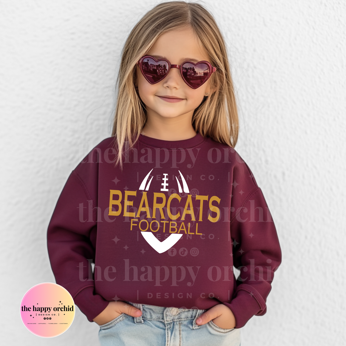 (NEW) Youth BEARCAT FOOTBALL Top