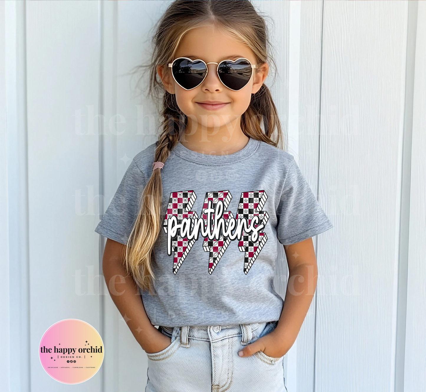 (NEW) Youth PANTHERS Retro Top