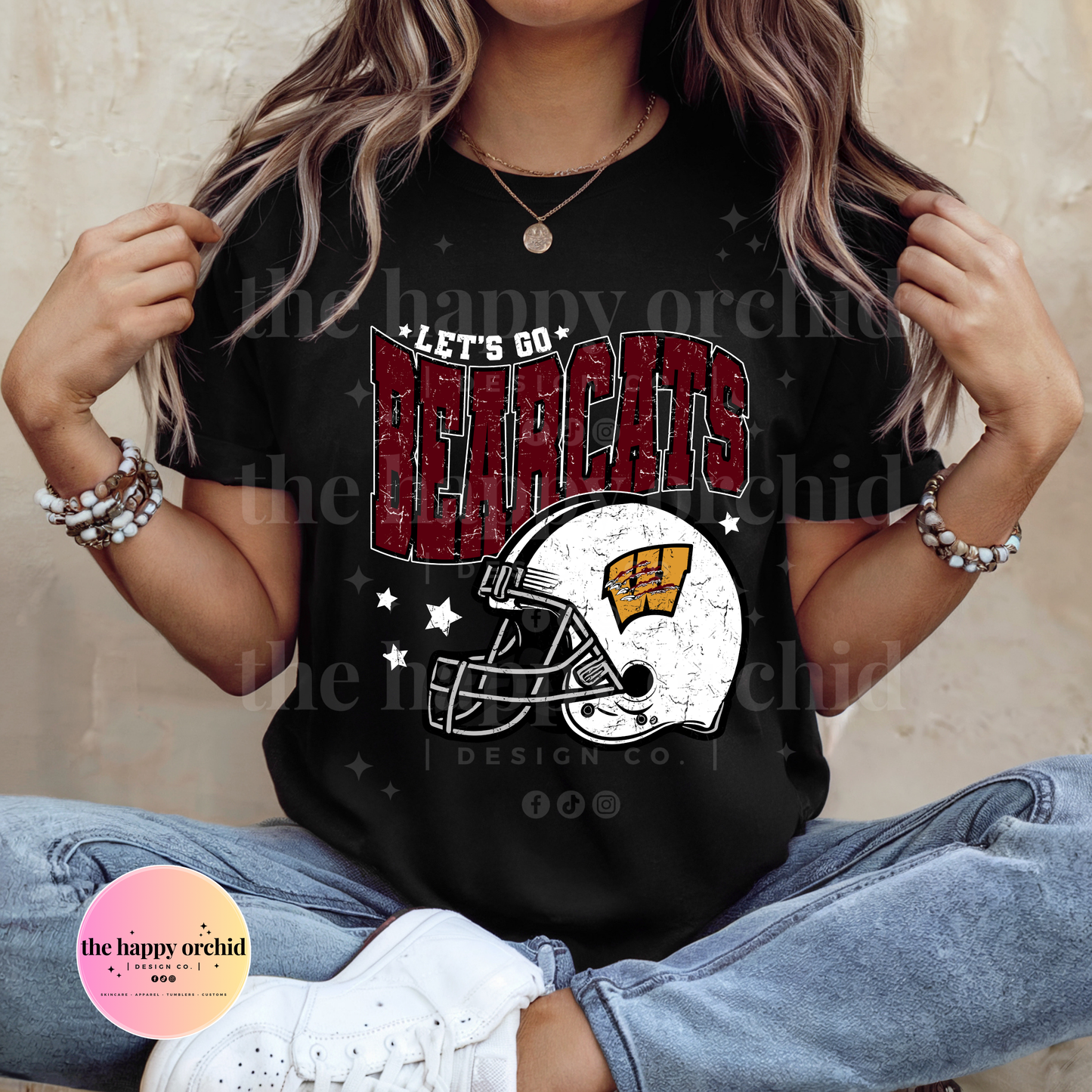(NEW) LET'S GO BEARCATS Top
