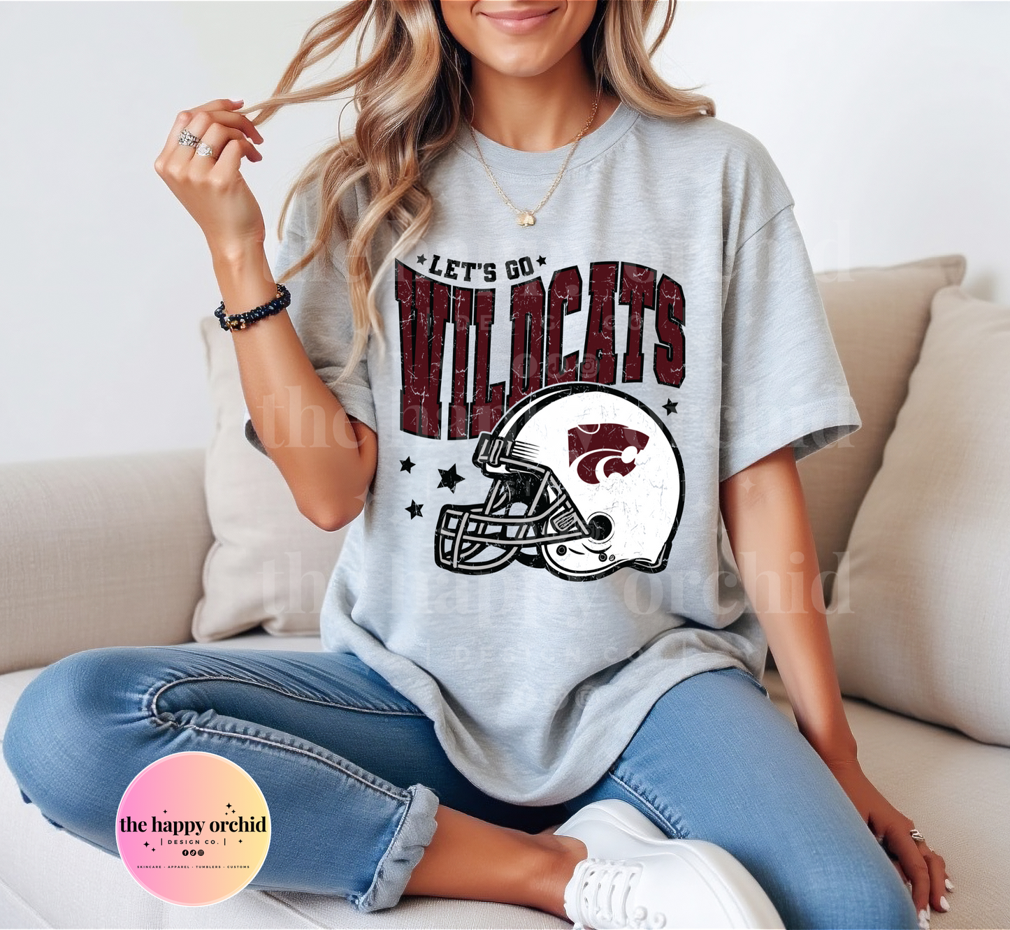 NEW WILDCAT FOOTBALL tee