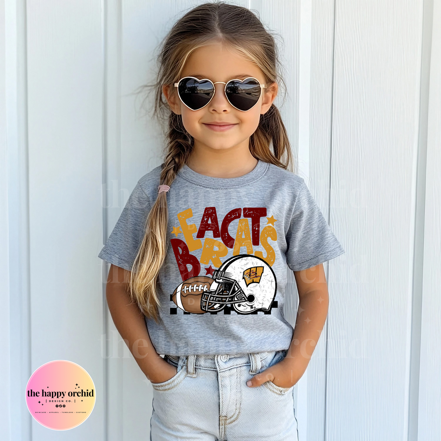 (NEW) Youth WHITESBORO BEARCAT FOOTBALL Top
