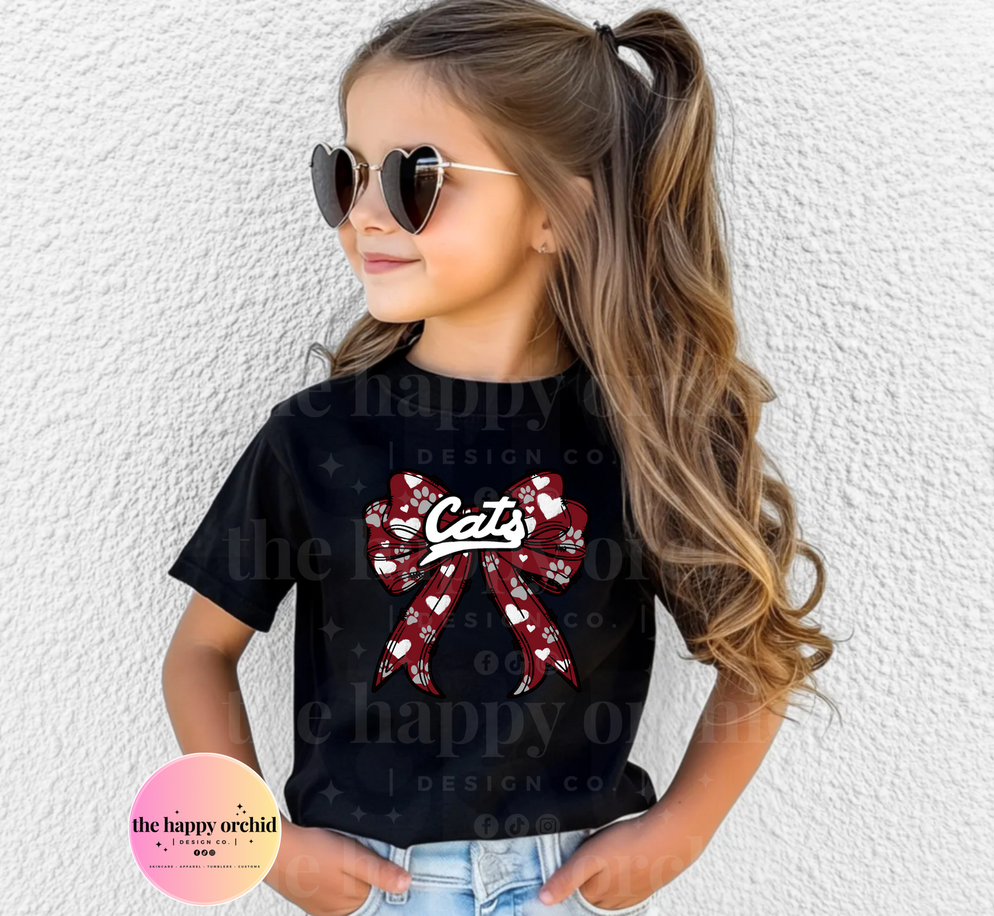 NEW Youth Cats Bow Top