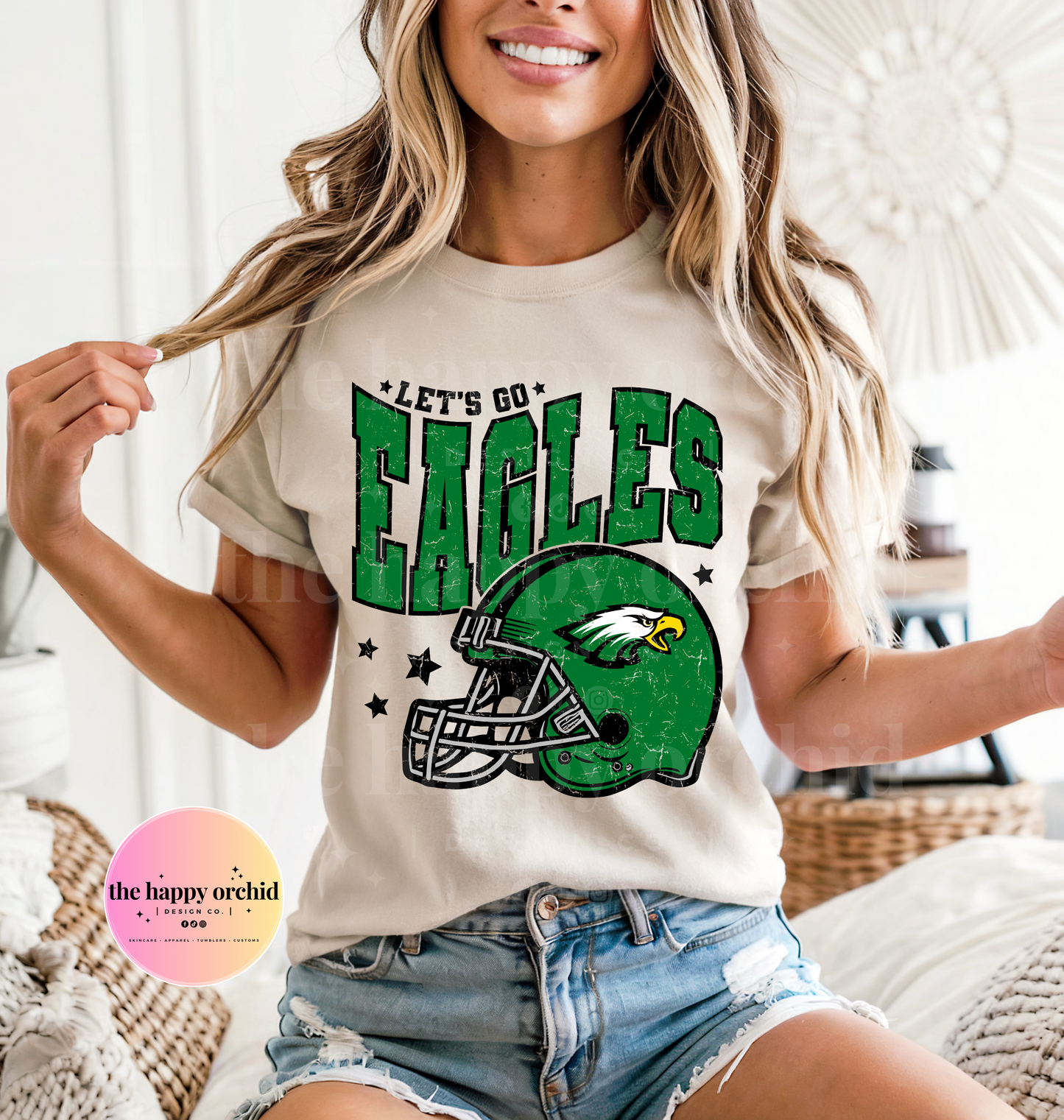 (NEW) LET'S GO EAGLES Top