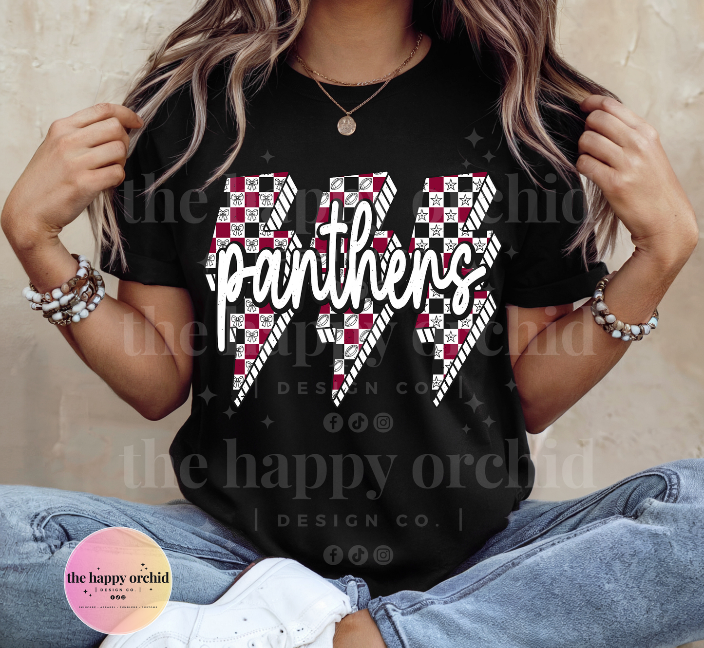 (NEW) PANTHERS Retro Top