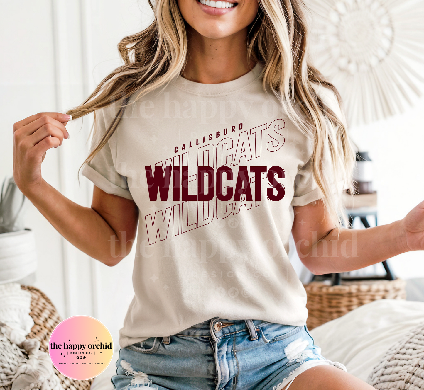 NEW CALLISBURG WILDCATS tee