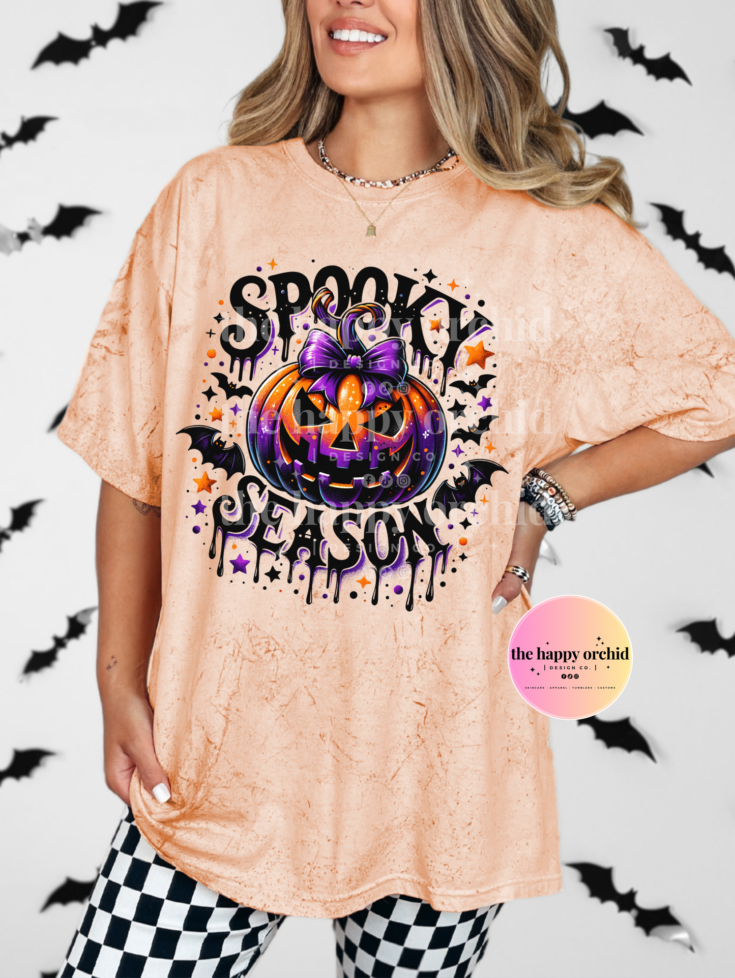 SPOOKY SEASON Color Blast Top