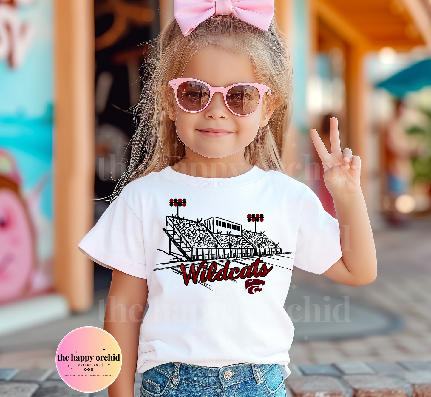 NEW Youth Wildcats Bleachers Top