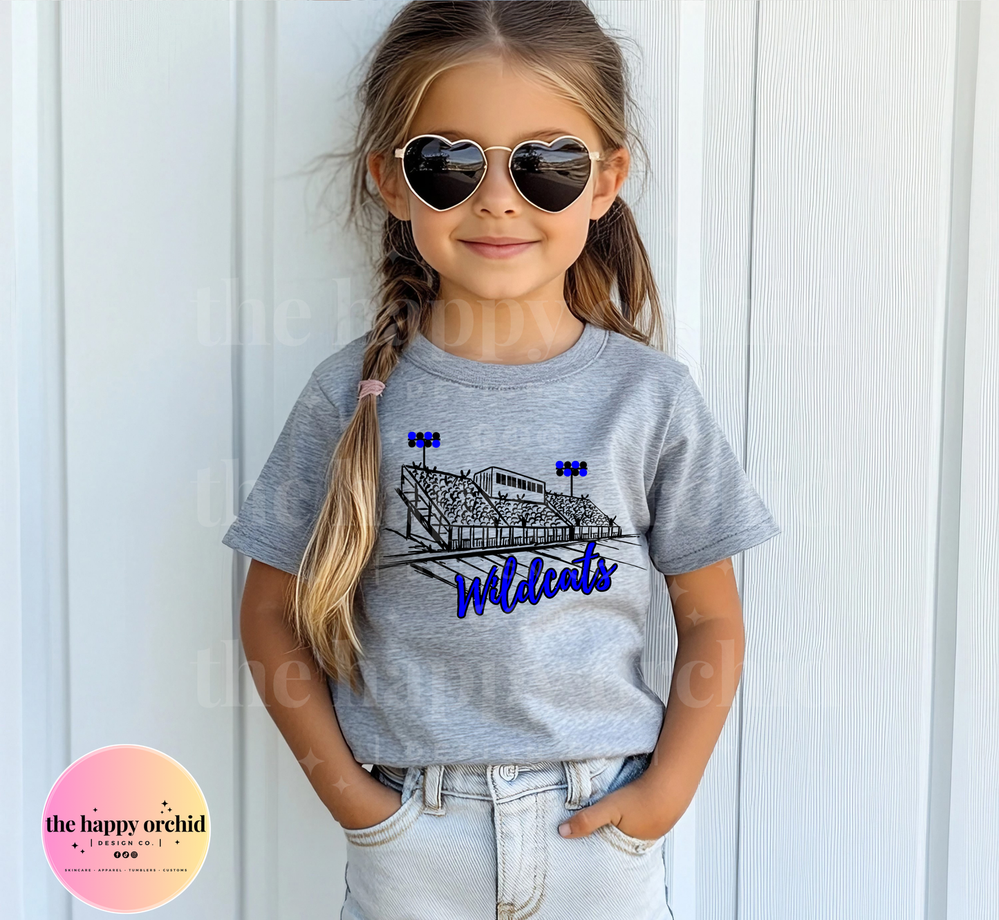 Youth THACKERVILLE WILDCATS Bleachers Top