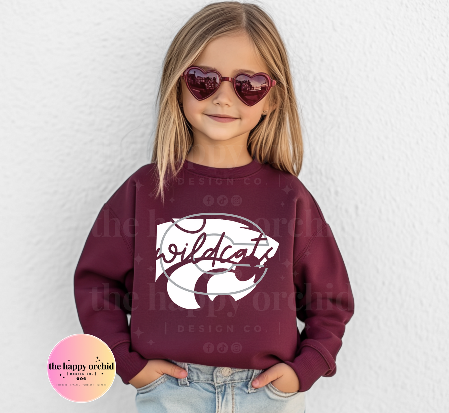 NEW Youth Wildcats Logo Top