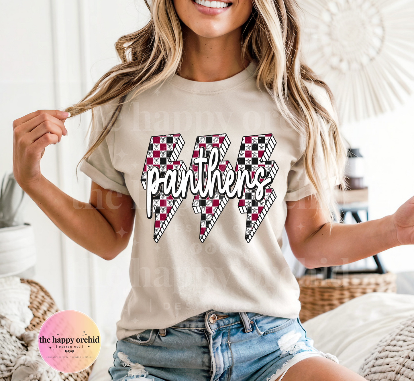 (NEW) PANTHERS Retro Top