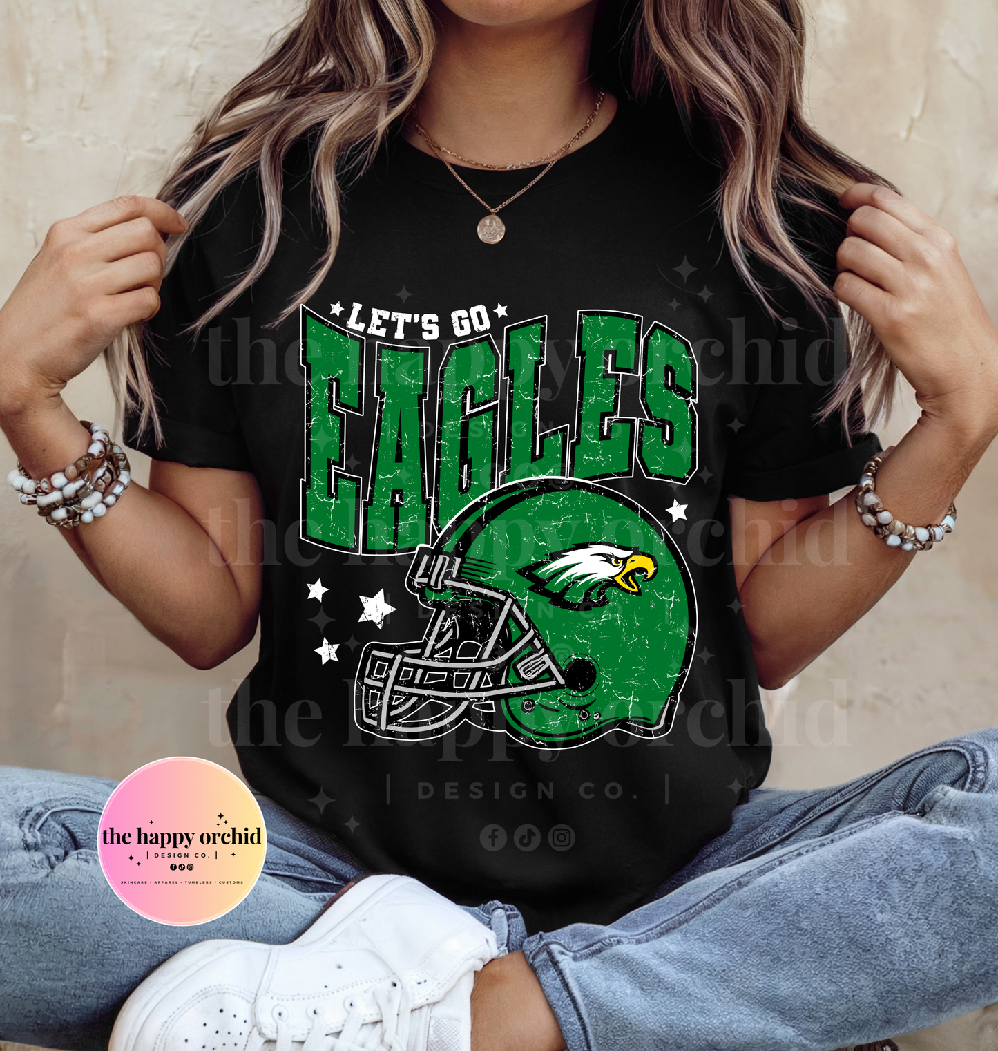 (NEW) LET'S GO EAGLES Top