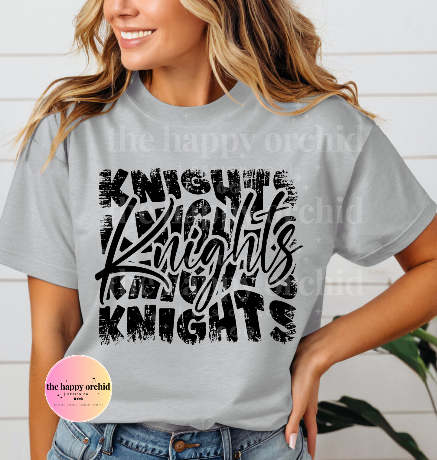 (NEW) KNIGHTS Distressed Top