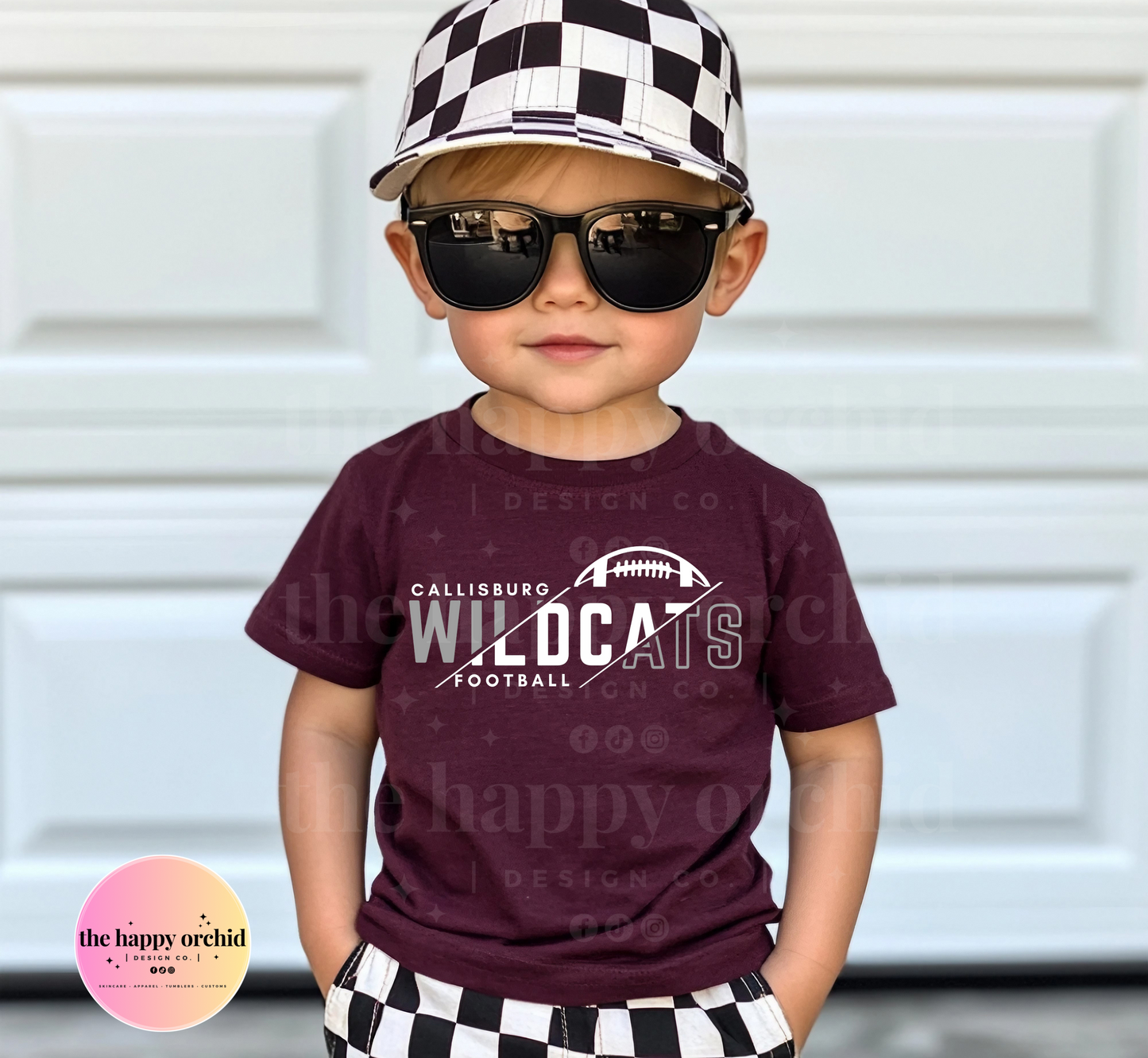 (NEW) Youth CALLISBURG WILDCATS FOOTBALL Top