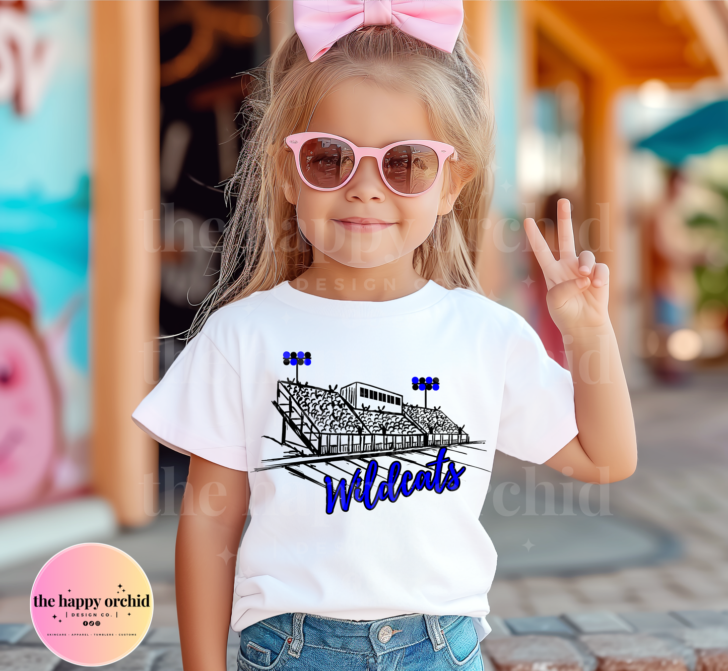 Youth THACKERVILLE WILDCATS Bleachers Top