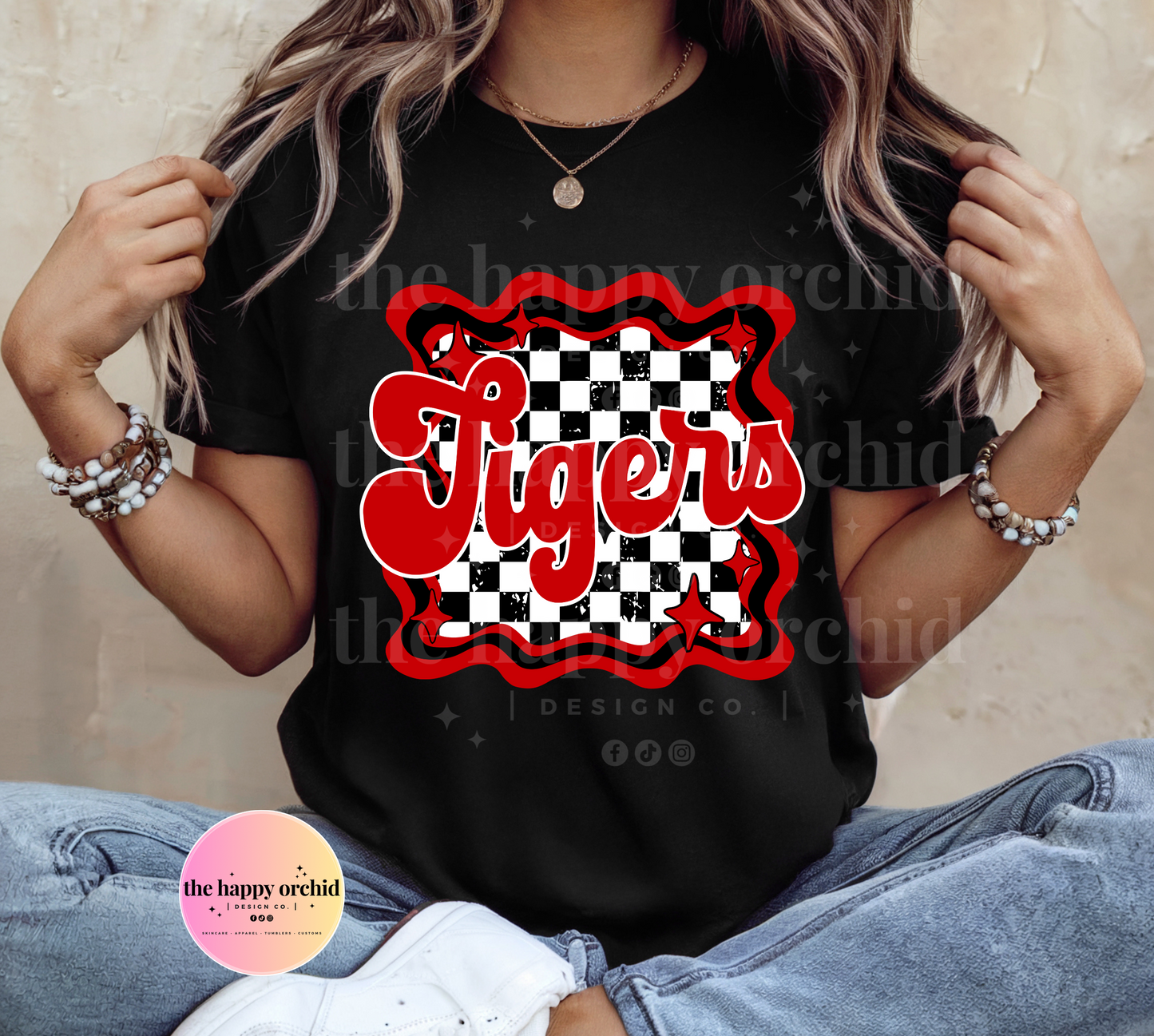 (NEW) TIGERS Retro Top