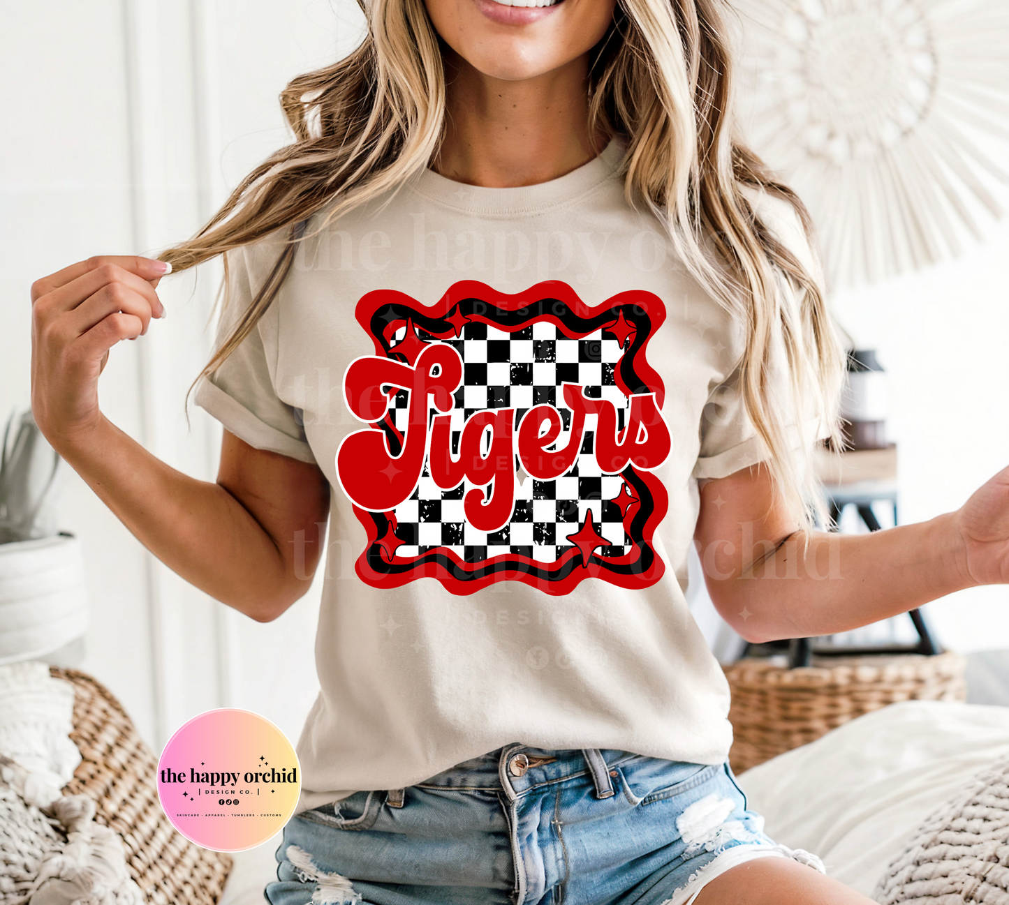 (NEW) TIGERS Retro Top