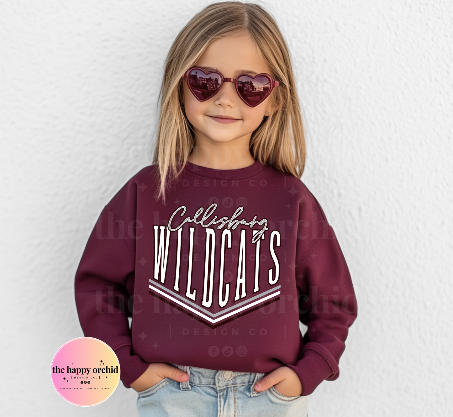 NEW Youth Callisburg Wildcats Top
