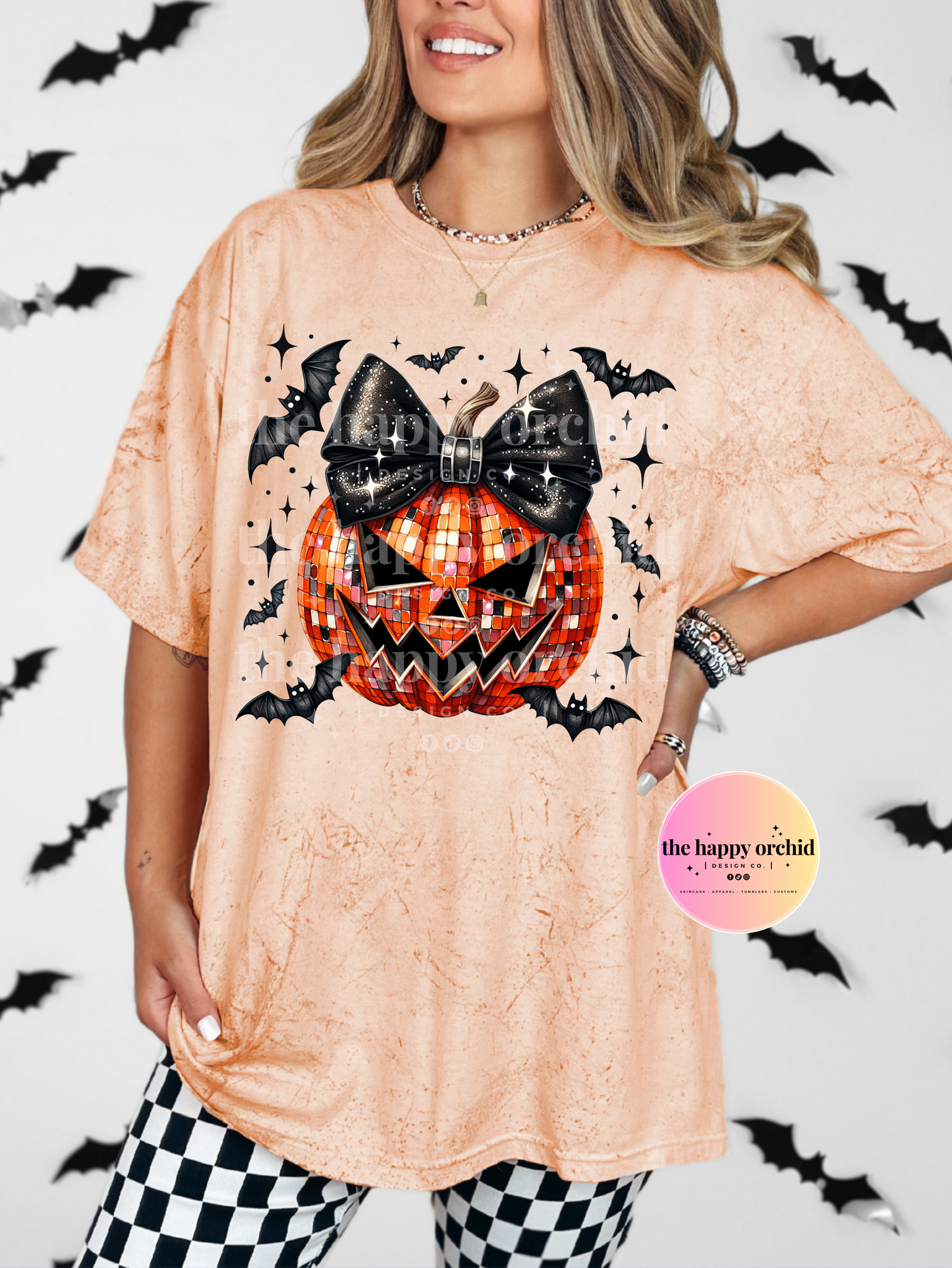 DISCO JACK-O-LANTERN Color Blast Top