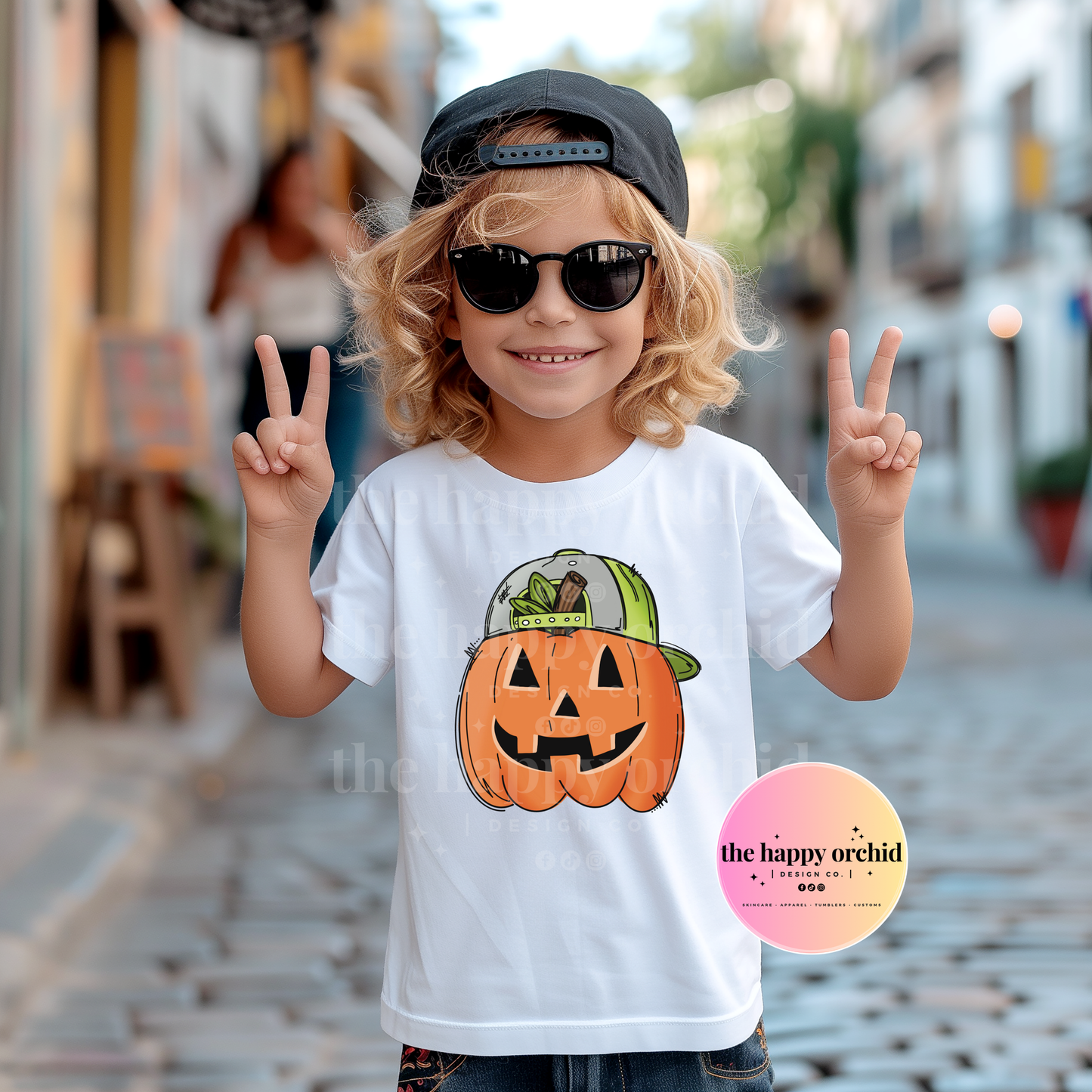 Toddler JACK-O-LANTERN DUDE Top
